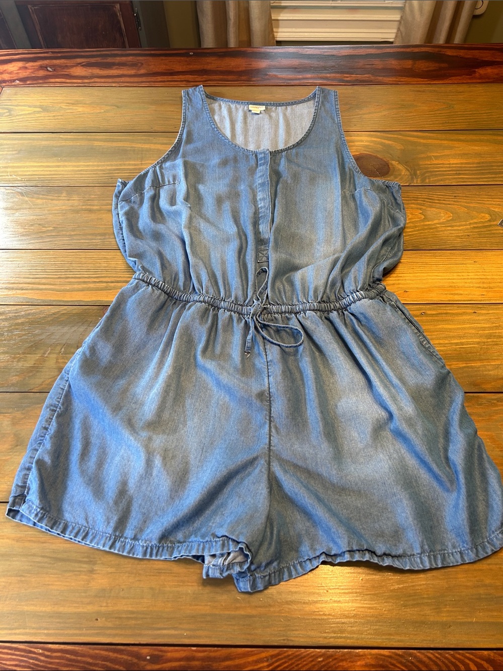 Merona denim romper size XXL
